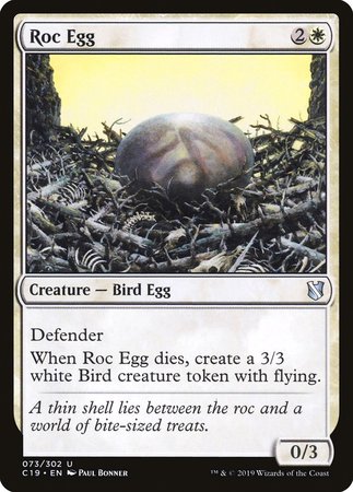 Roc Egg [Commander 2019] | Exor Games Bridgewater