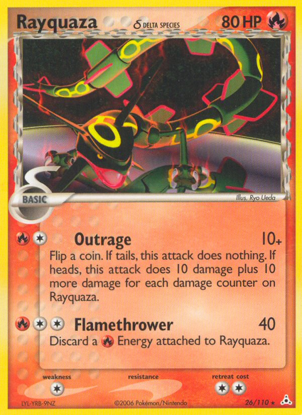 Rayquaza (26/110) (Delta Species) [EX: Holon Phantoms] | Exor Games Bridgewater