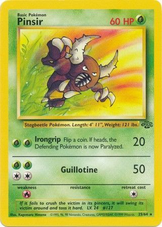 Pinsir (25/64) [Jungle Unlimited] | Exor Games Bridgewater