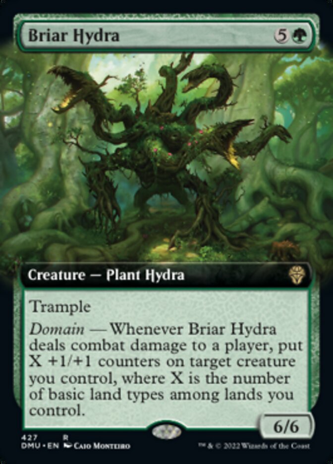 Briar Hydra (Extended Art) [Dominaria United] | Exor Games Bridgewater