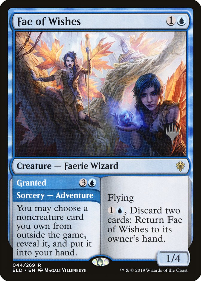 Fae of Wishes // Granted (Promo Pack) [Throne of Eldraine Promos] | Exor Games Bridgewater