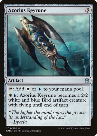 Azorius Keyrune [Commander Anthology] | Exor Games Bridgewater