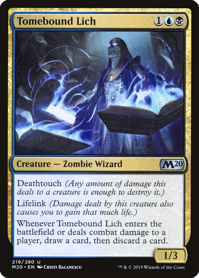 Tomebound Lich [Core Set 2020] | Exor Games Bridgewater