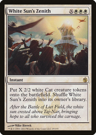 White Sun's Zenith [Mirrodin Besieged] | Exor Games Bridgewater