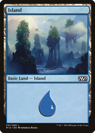 Island (257) [Magic 2015] | Exor Games Bridgewater