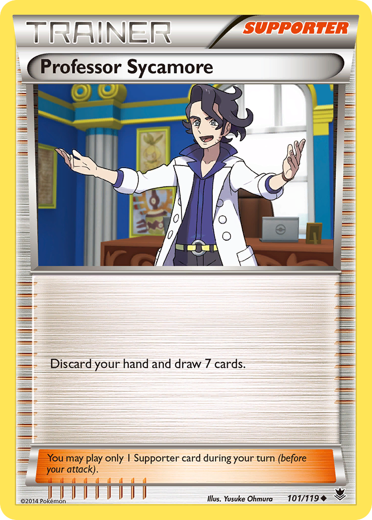 Professor Sycamore (101/119) [XY: Phantom Forces] | Exor Games Bridgewater