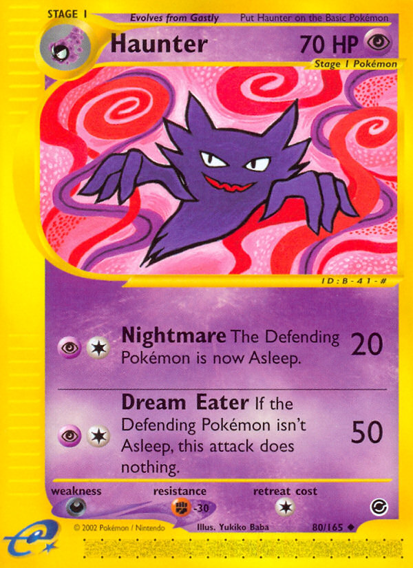 Haunter (80/165) [Expedition: Base Set] | Exor Games Bridgewater