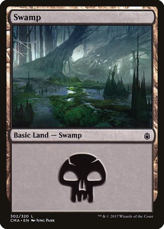 Swamp (302) [Commander Anthology] | Exor Games Bridgewater