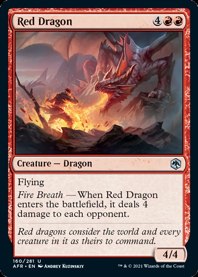 Red Dragon [Dungeons & Dragons: Adventures in the Forgotten Realms] | Exor Games Bridgewater