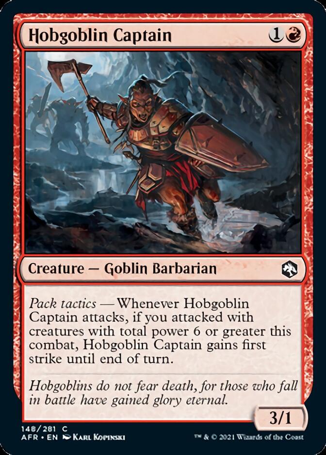 Hobgoblin Captain [Dungeons & Dragons: Adventures in the Forgotten Realms] | Exor Games Bridgewater