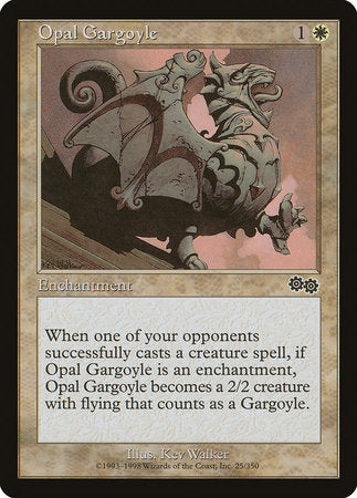 Opal Gargoyle [Urza's Saga] | Exor Games Bridgewater