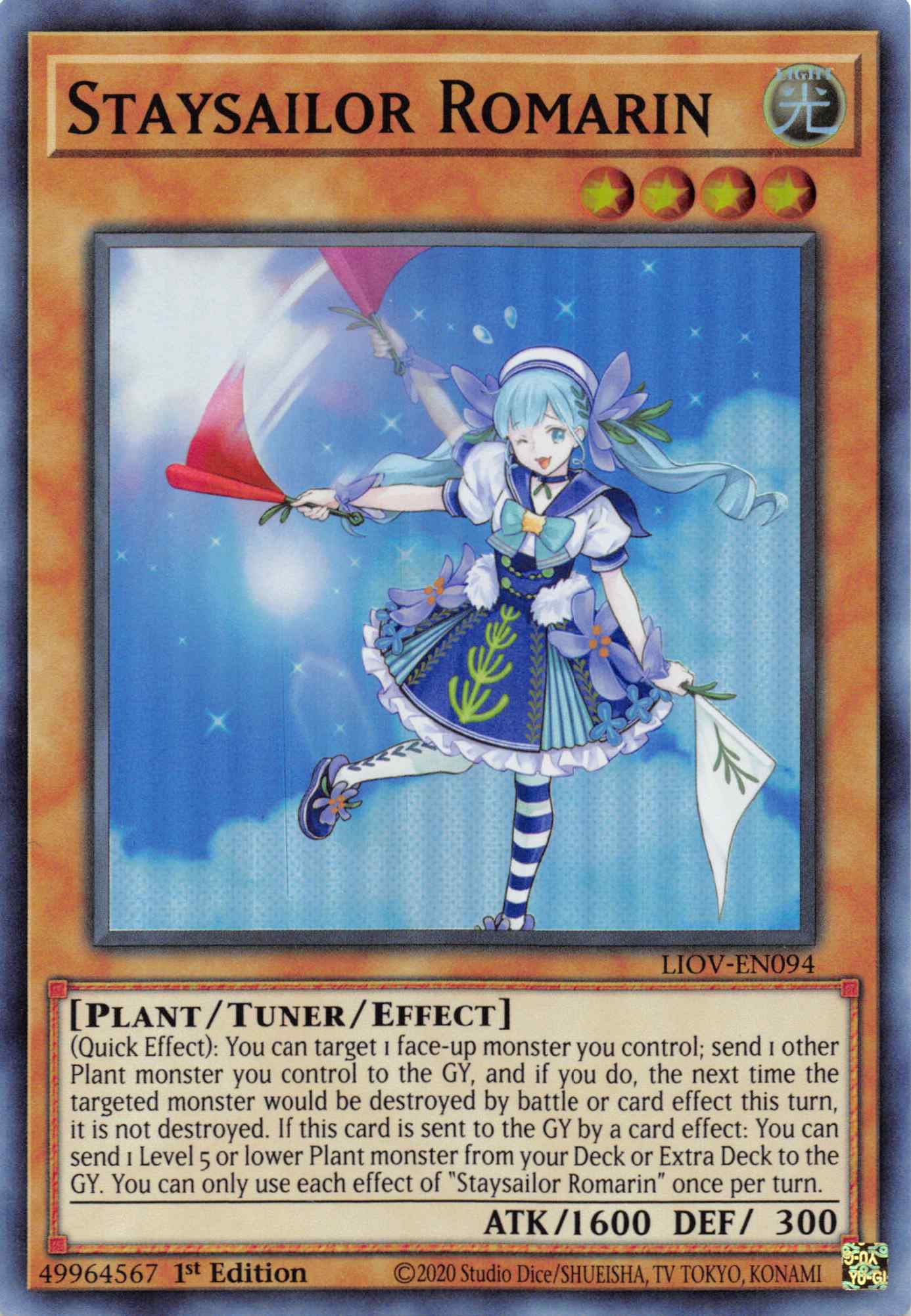 Staysailor Romarin [LIOV-EN094] Super Rare | Exor Games Bridgewater