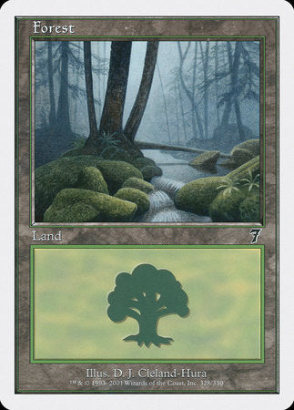 Forest (328) [Seventh Edition] | Exor Games Bridgewater