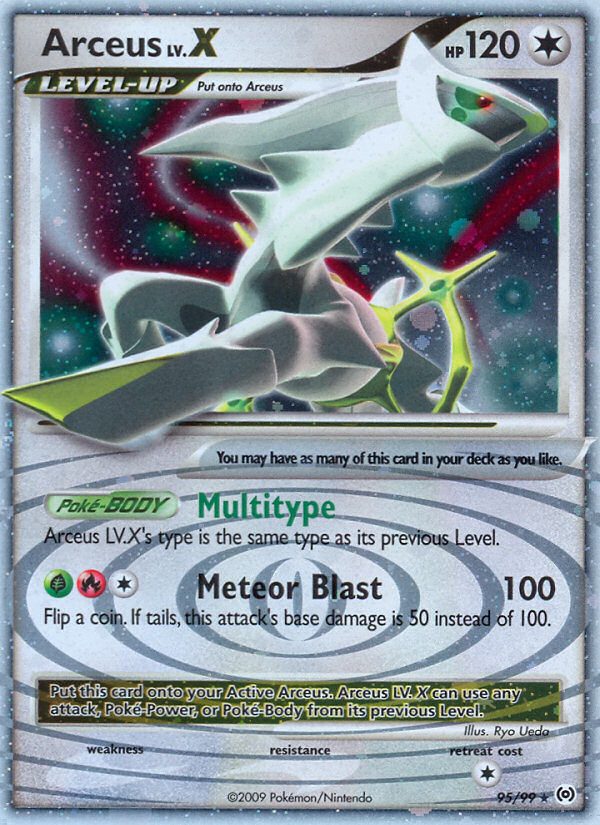 Arceus LV.X (95/99) [Platinum: Arceus] | Exor Games Bridgewater