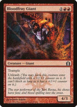 Bloodfray Giant [Return to Ravnica] | Exor Games Bridgewater