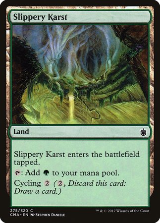 Slippery Karst [Commander Anthology] | Exor Games Bridgewater