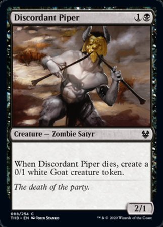 Discordant Piper [Theros Beyond Death] | Exor Games Bridgewater