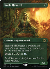 Noble Hierarch (Borderless) [Double Masters] | Exor Games Bridgewater