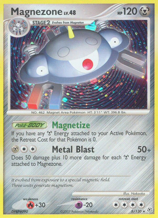 Magnezone (8/130) [Diamond & Pearl: Base Set] | Exor Games Bridgewater