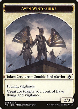 Aven Wind Guide Token [Amonkhet Tokens] | Exor Games Bridgewater