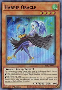 Harpie Oracle (Purple) [LDS2-EN077] Ultra Rare | Exor Games Bridgewater