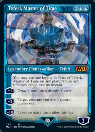 Teferi, Master of Time (Showcase) (293) [Core Set 2021] | Exor Games Bridgewater
