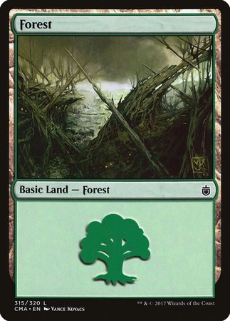 Forest (315) [Commander Anthology] | Exor Games Bridgewater