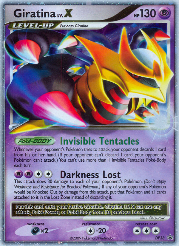 Giratina LV.X (DP38) [Diamond & Pearl: Black Star Promos] | Exor Games Bridgewater