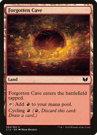 Forgotten Cave [Commander 2015] | Exor Games Bridgewater