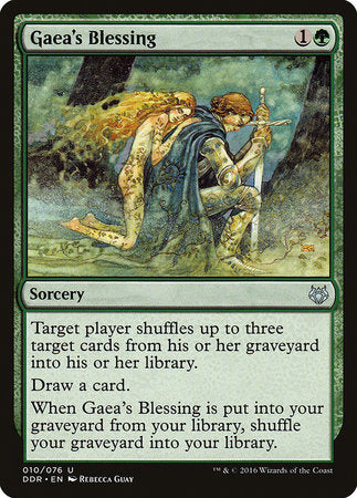 Gaea's Blessing [Duel Decks: Nissa vs. Ob Nixilis] | Exor Games Bridgewater