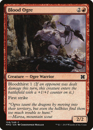 Blood Ogre [Modern Masters 2015] | Exor Games Bridgewater