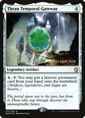 Thran Temporal Gateway [Dominaria Promos] | Exor Games Bridgewater