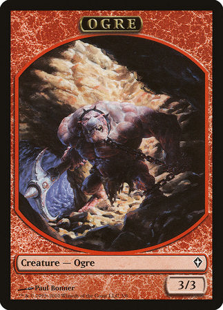 Ogre Token [Worldwake Tokens] | Exor Games Bridgewater