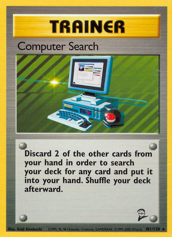 Computer Search (101/130) [Base Set 2] | Exor Games Bridgewater