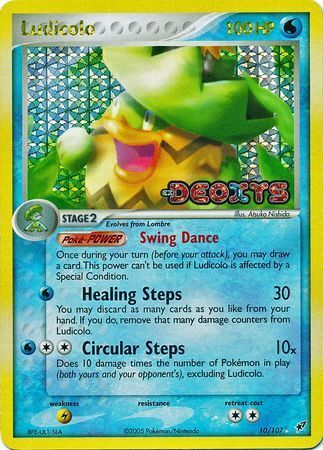 Ludicolo (10/107) (Stamped) [EX: Deoxys] | Exor Games Bridgewater