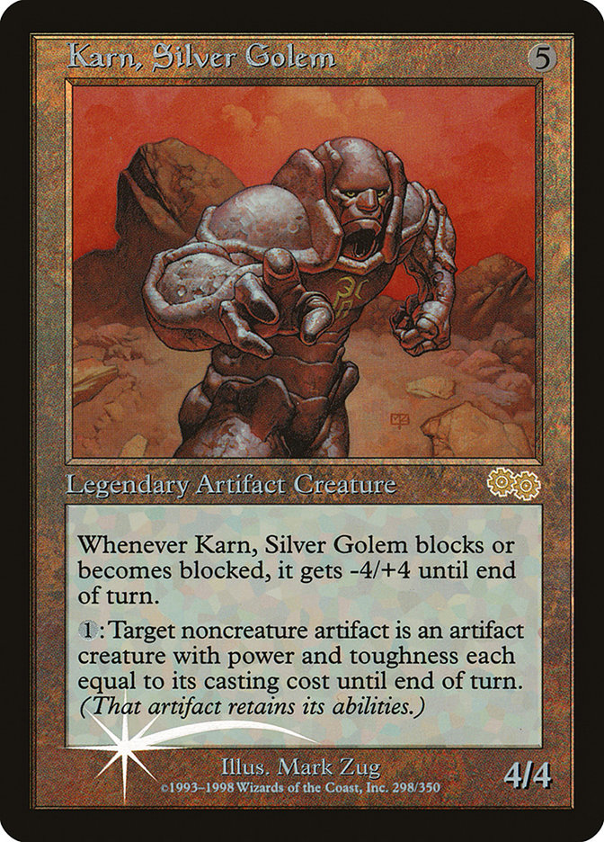 Karn, Silver Golem [Arena League 1999] | Exor Games Bridgewater