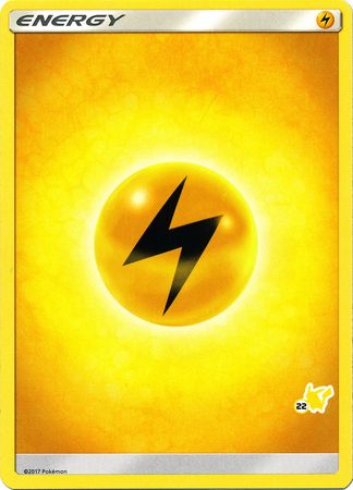 Lightning Energy (Pikachu Stamp #22) [Battle Academy 2020] | Exor Games Bridgewater