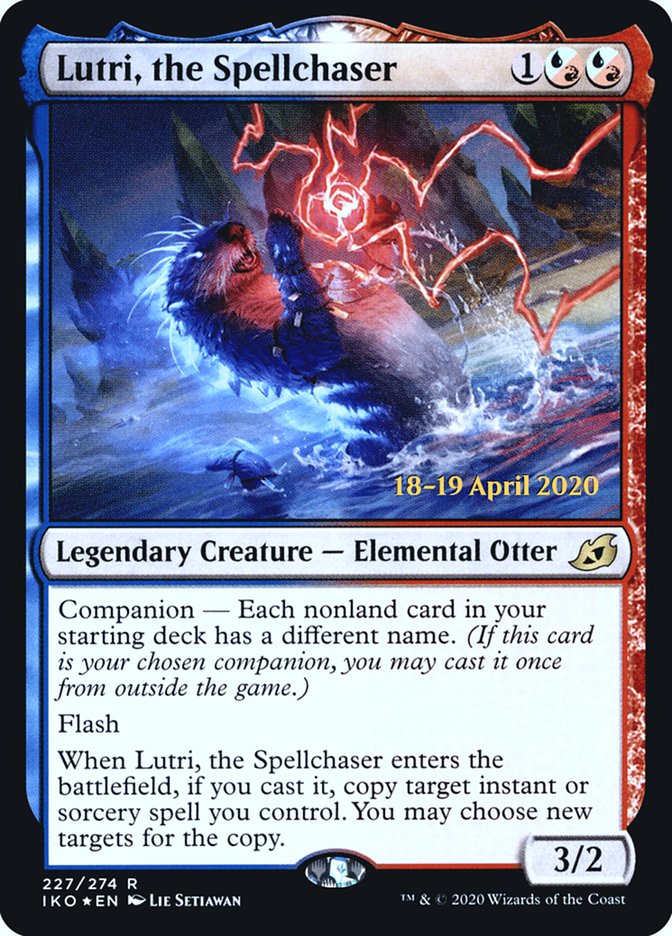 Lutri, the Spellchaser  [Ikoria: Lair of Behemoths Prerelease Promos] | Exor Games Bridgewater