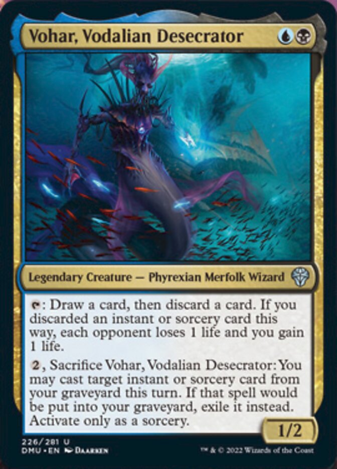 Vohar, Vodalian Desecrator [Dominaria United] | Exor Games Bridgewater