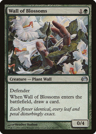 Wall of Blossoms [Planechase 2012] | Exor Games Bridgewater