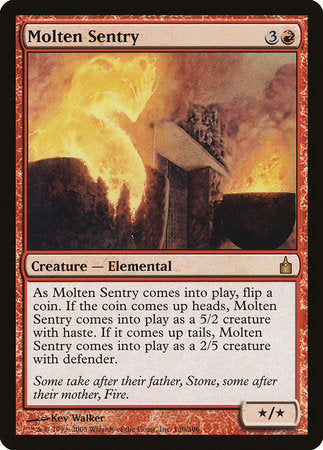 Molten Sentry [Ravnica: City of Guilds] | Exor Games Bridgewater