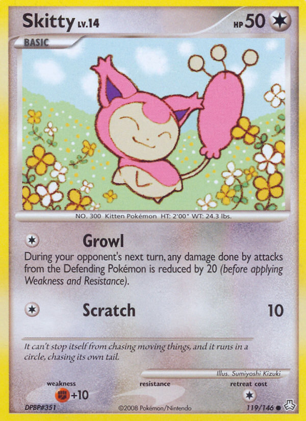 Skitty (119/146) [Diamond & Pearl: Legends Awakened] | Exor Games Bridgewater