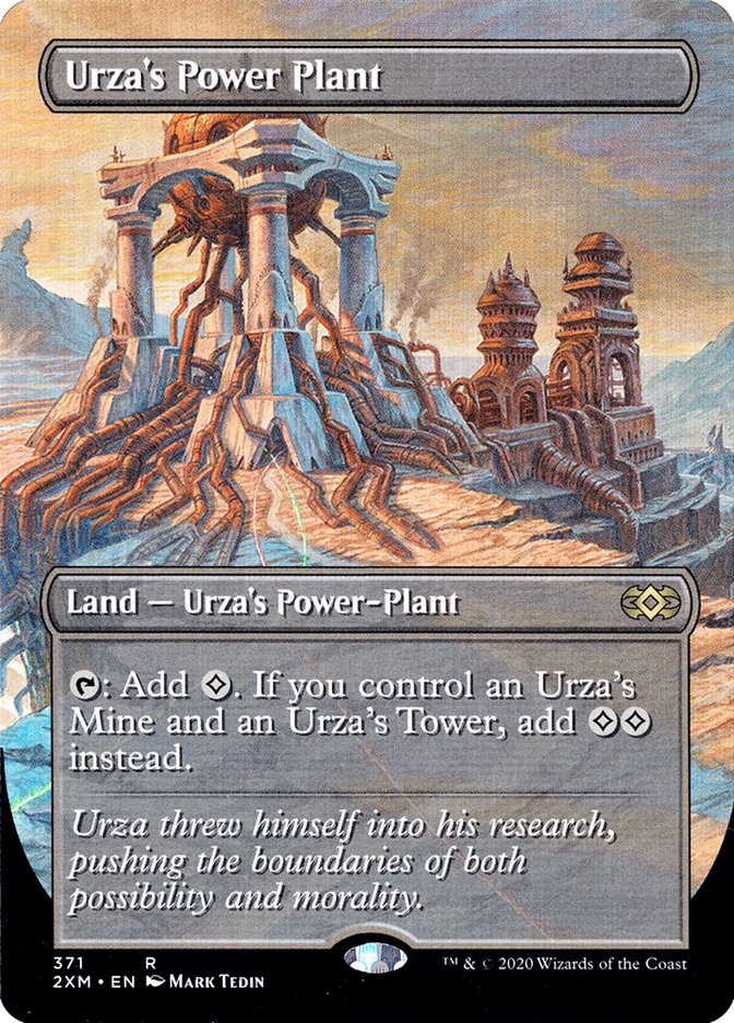 Urza's Power Plant (Borderless) [Double Masters] | Exor Games Bridgewater