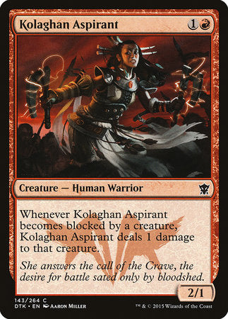 Kolaghan Aspirant [Dragons of Tarkir] | Exor Games Bridgewater