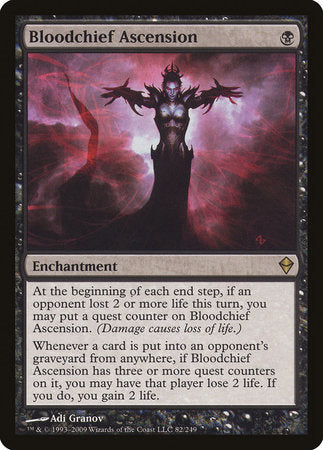 Bloodchief Ascension [Zendikar] | Exor Games Bridgewater