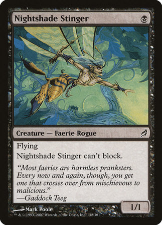 Nightshade Stinger [Lorwyn] | Exor Games Bridgewater