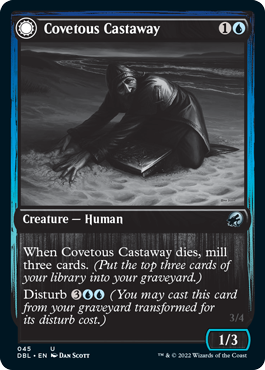 Covetous Castaway // Ghostly Castigator [Innistrad: Double Feature] | Exor Games Bridgewater