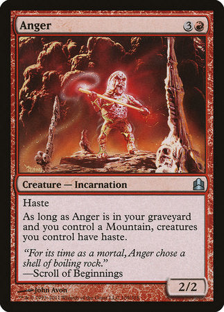 Anger [Commander 2011] | Exor Games Bridgewater