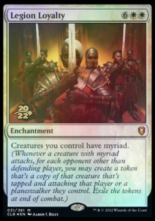 Legion Loyalty [Commander Legends: Battle for Baldur's Gate Prerelease Promos] | Exor Games Bridgewater