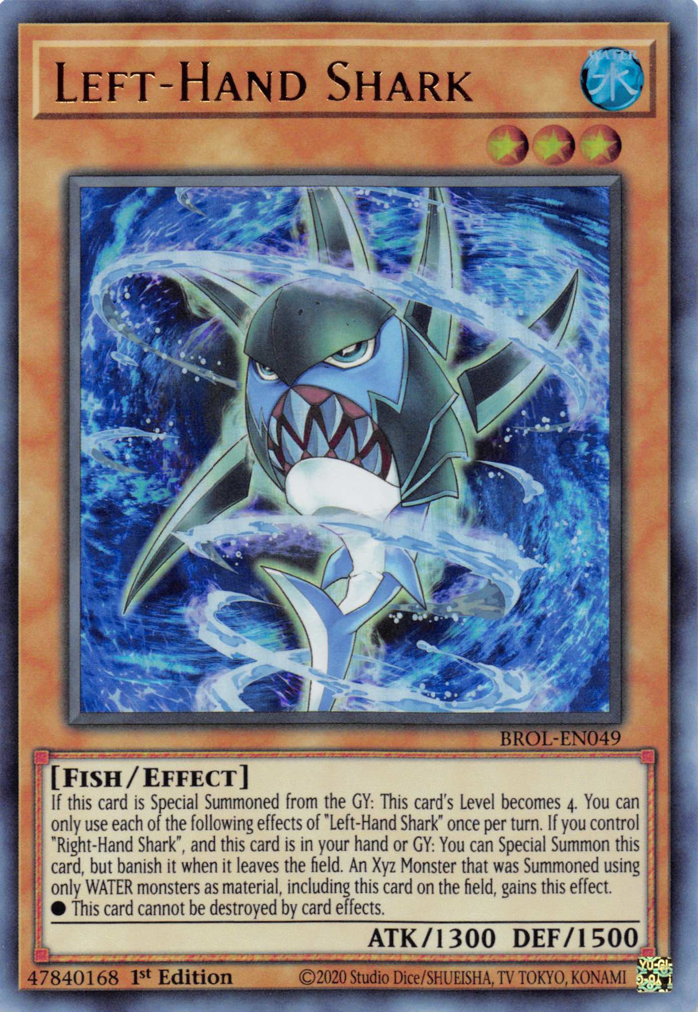 Left-Hand Shark [BROL-EN049] Ultra Rare | Exor Games Bridgewater